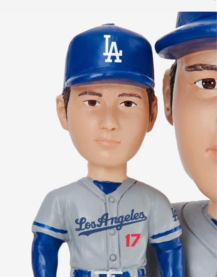 限定　MLB ドジャース　大谷翔平 ボブルヘッドフィギュア グレーユニフォーム