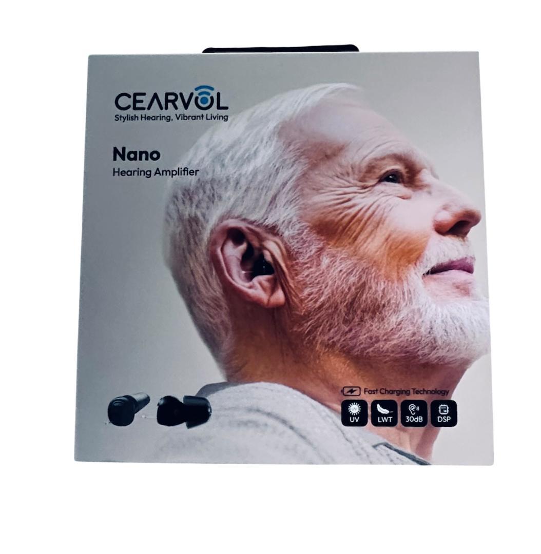 【新品・未使用】Cearvol Nano 集音器 ワイヤレスイヤホン 30dB