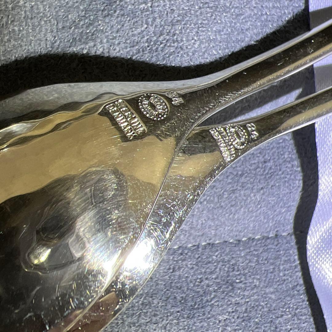 ジョージジェンセン　激レア　ブロッサムアイスティスプーンsterling925