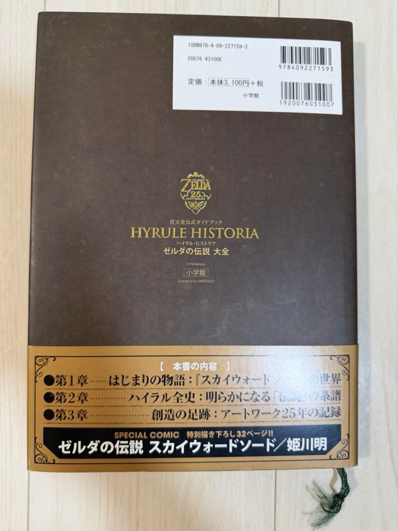 ゼルダの伝説 ハイラル・ヒストリア＋30周年記念書籍 4冊セット