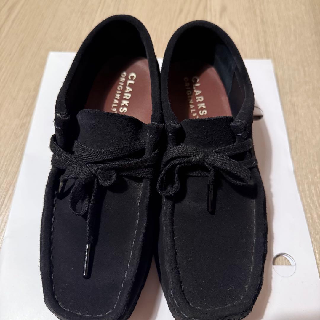 Clarks Originals WALLABEE/ワラビー24.0cm 黒