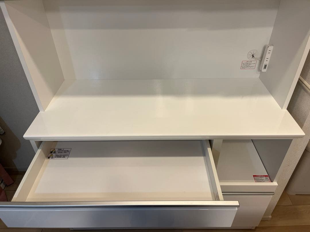 キッチンボード　レジューム120-2TF-H WH【ぴぴちゃん専用】直接引き渡し