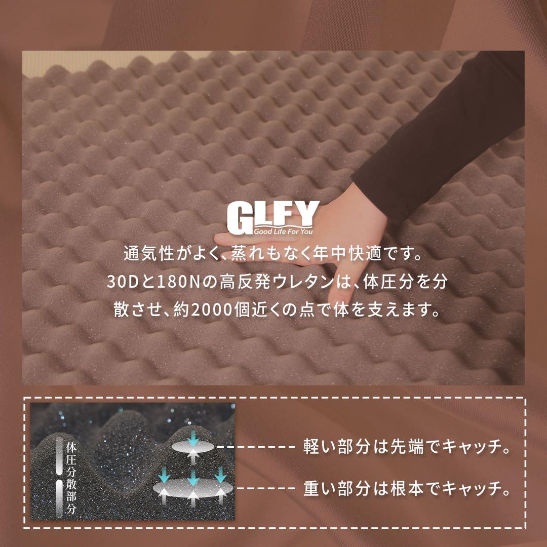 ギルフィGLFY高反発マットレス6cmセミダブル