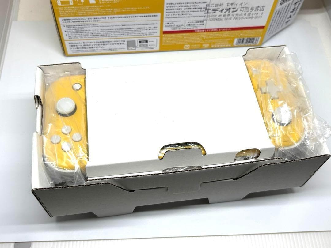 美品✨Nintendo Switch Lite イエロー 本体＆箱付き