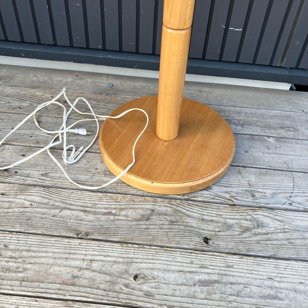 昭和レトロ SWG スタンドライト フリンジシェードランプ フロアライト ピンク