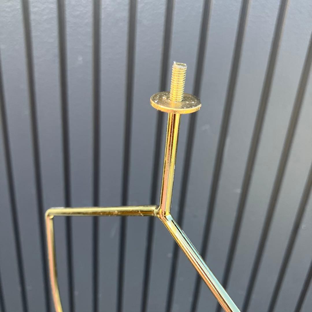 昭和レトロ SWG スタンドライト フリンジシェードランプ フロアライト ピンク