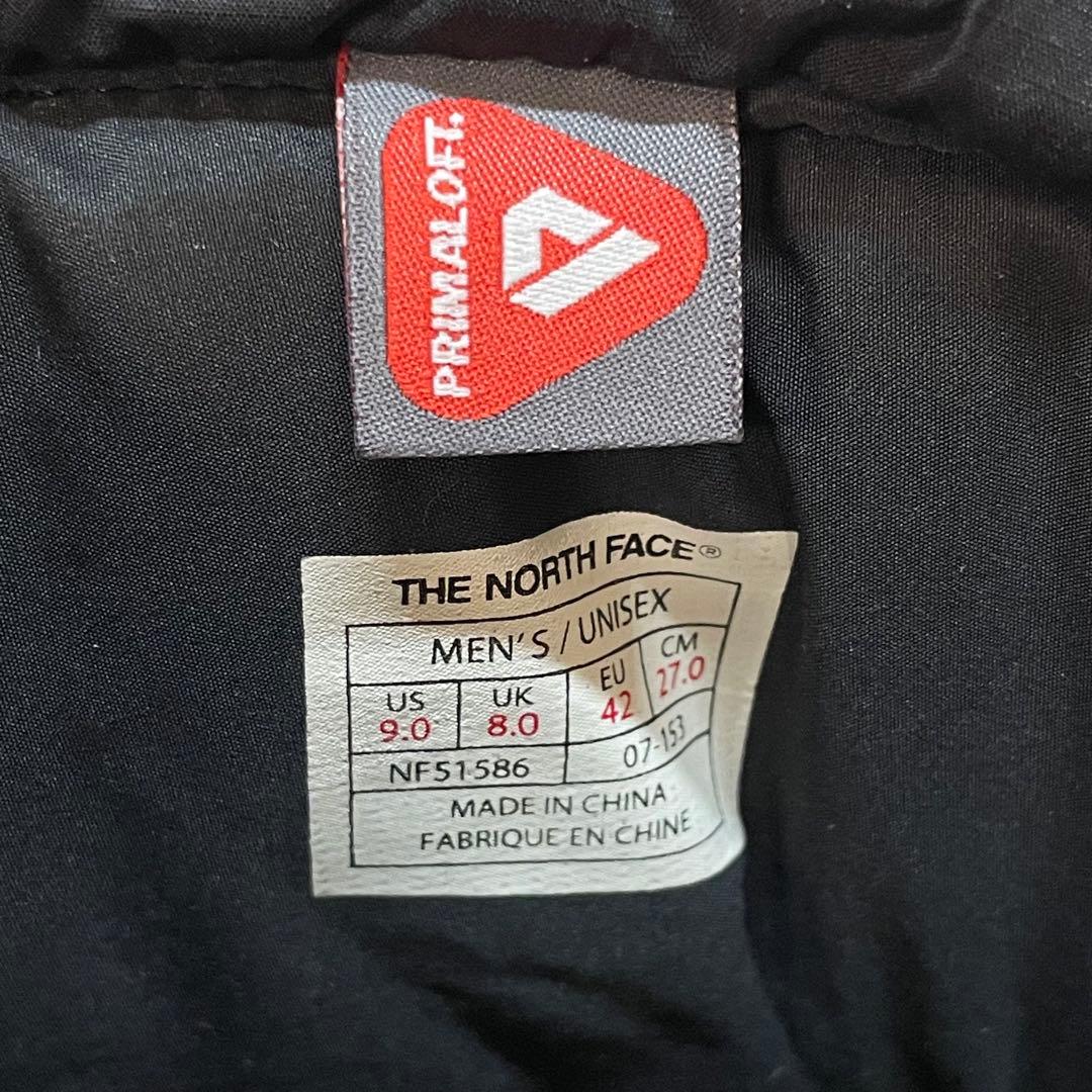 ノースフェイス ヌプシ ブーティー ウォータープルーフIV ショート ブラック