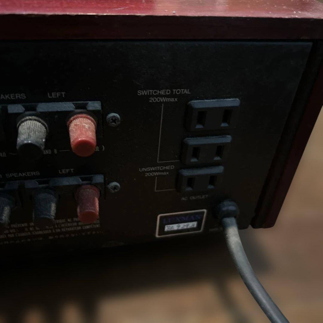 ラックスマンl-510プリメインアンプ　ジャンク