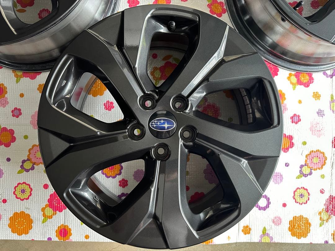 【10月末出品終了】 スバル アウトバック純正 18インチホイール4本セット