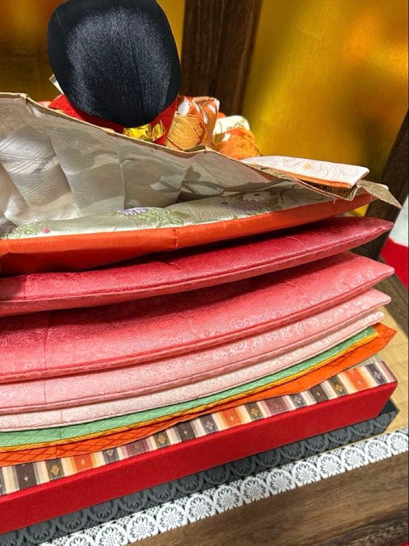 美品　特製本仕立　正絹束帯京雛　藤長監製　親王　平安　光寛作　翔鶴　特上七番