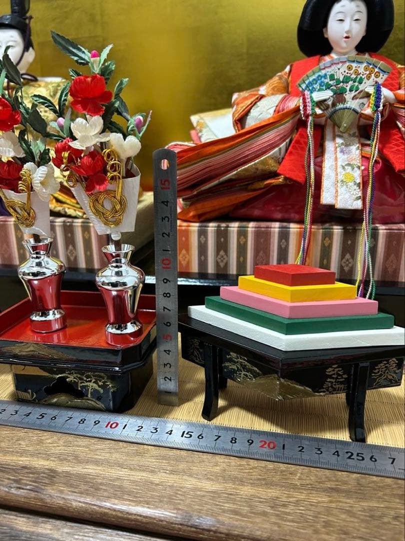 美品　特製本仕立　正絹束帯京雛　藤長監製　親王　平安　光寛作　翔鶴　特上七番