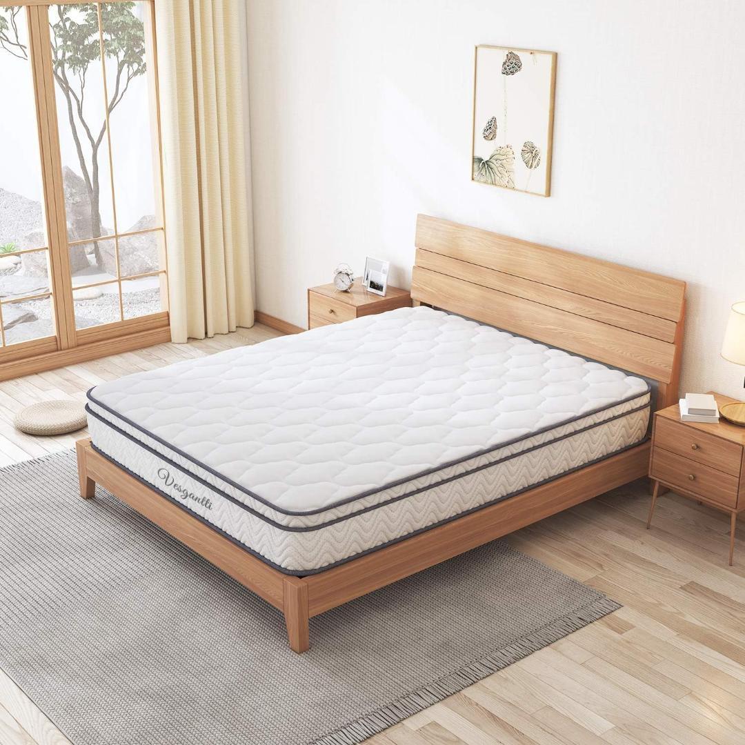 【開封・未使用】Vesgantti マットレス シングル ベッドマットレス 寝具