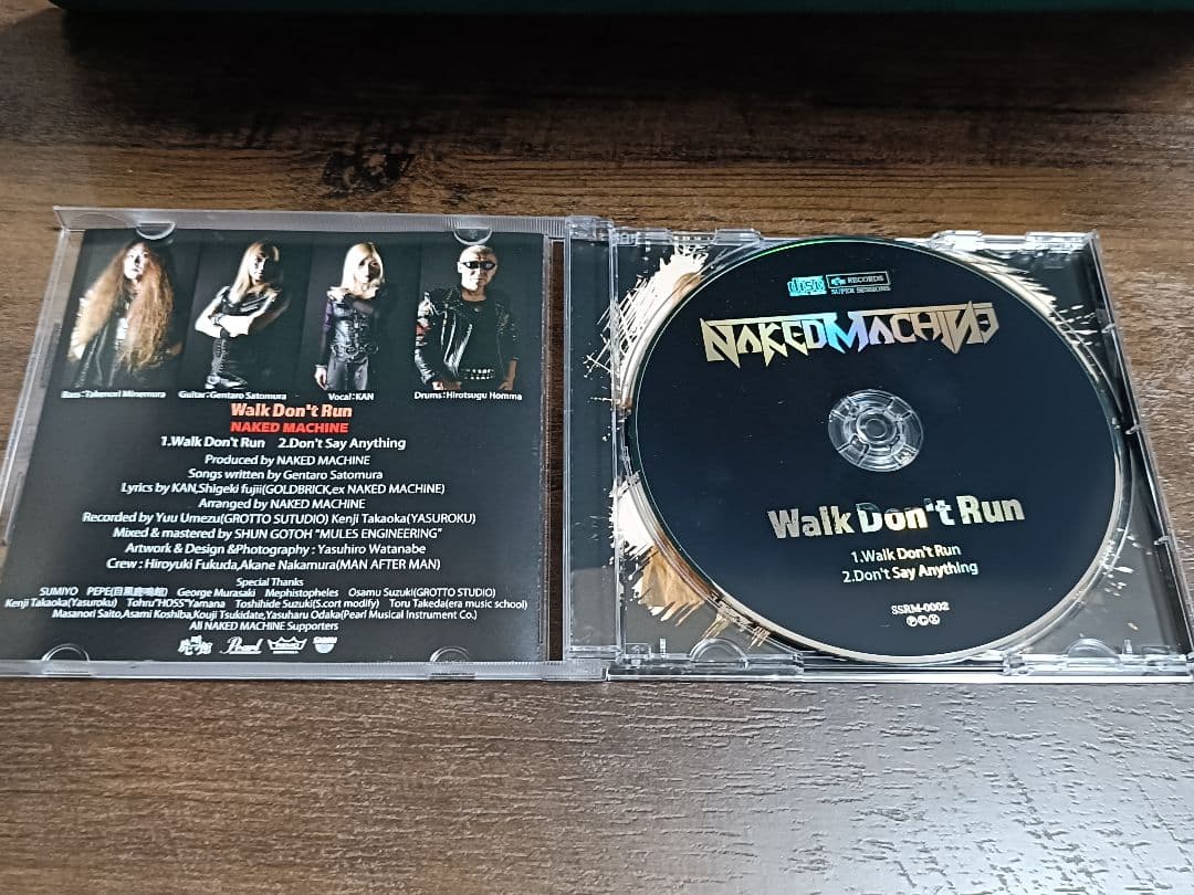 NAKED MACHINE CD4枚 直筆サイン入りポストカード付き