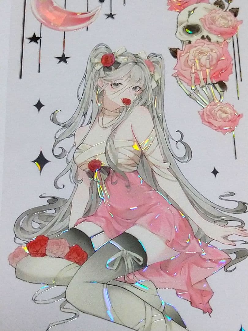 ✩再販✩J757＃霓虹(贝壳光)Likey切り売り海外人物マステ女の子