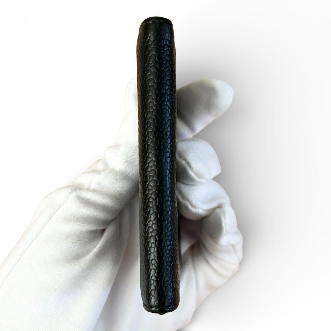 【希少❤︎5番台】CHANEL シャネル　キャビアスキン　ケース　財布