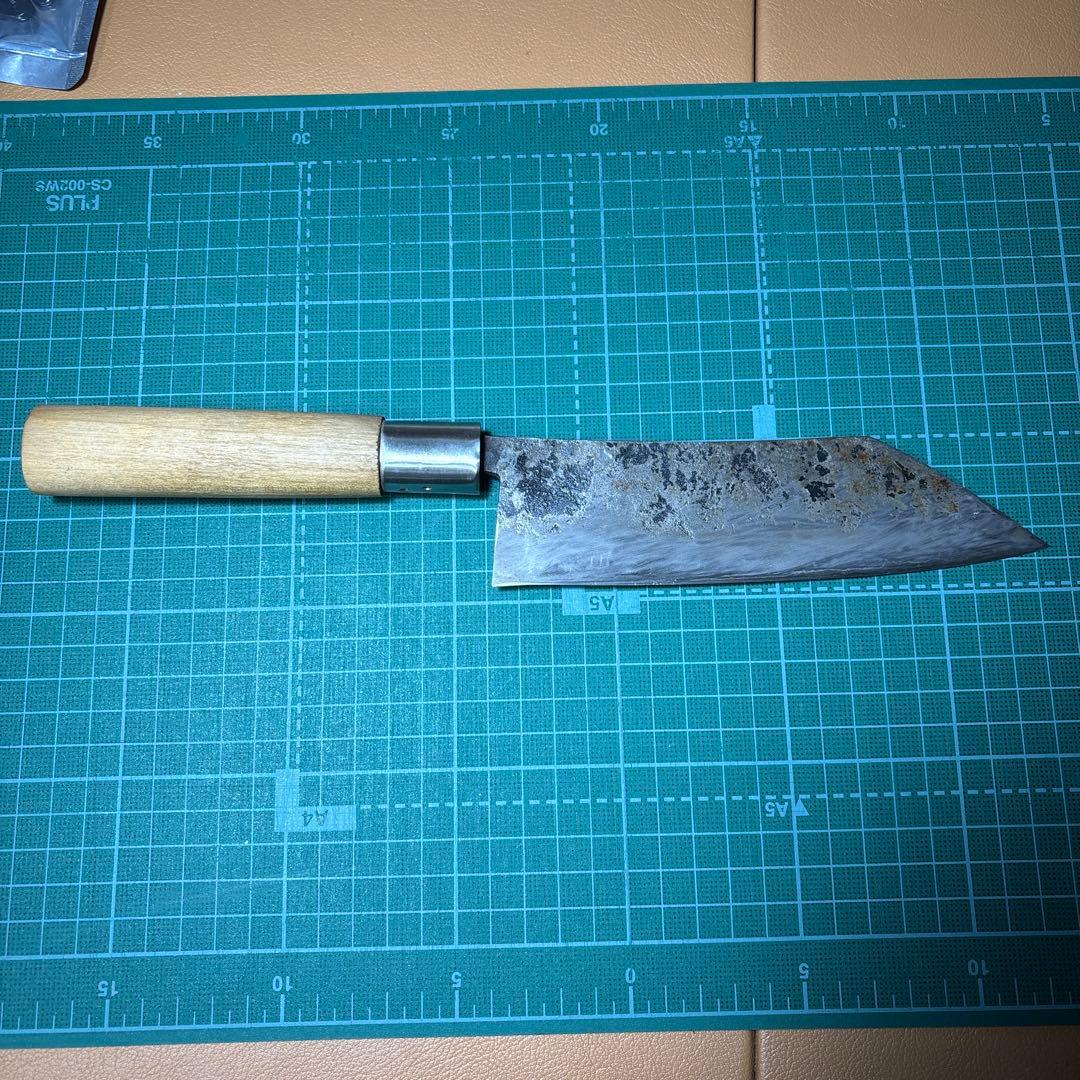 大庭鍛冶屋 博多包丁 175mm 文化包丁　手打ち刃物