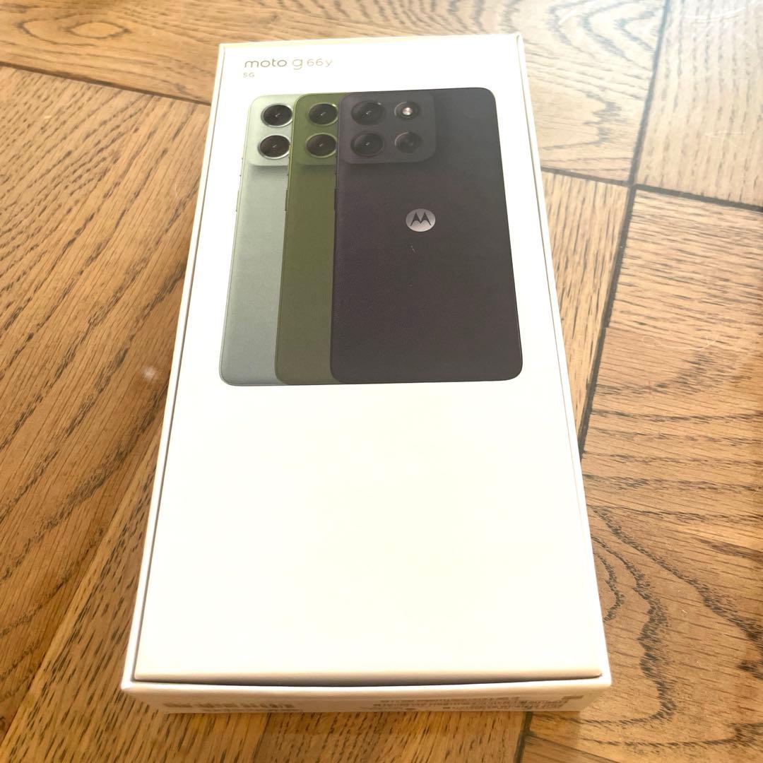 moto g 66y 5G 本体 128GB ブラックオイスター【新品未開封】