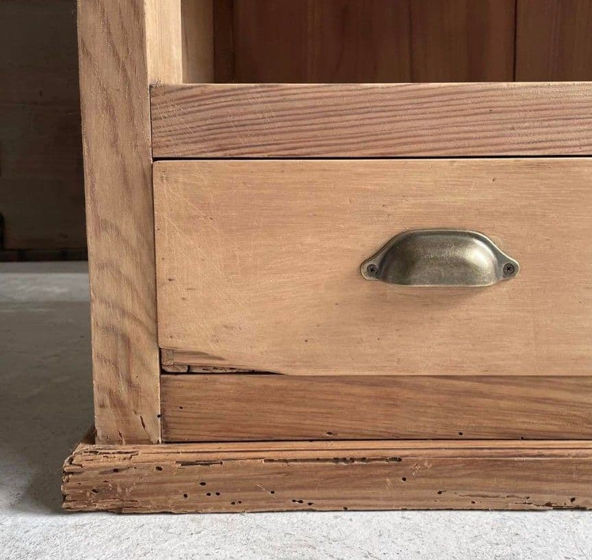 momiさま専用 アンティーク　古いガラス戸棚 レトロ　食器棚