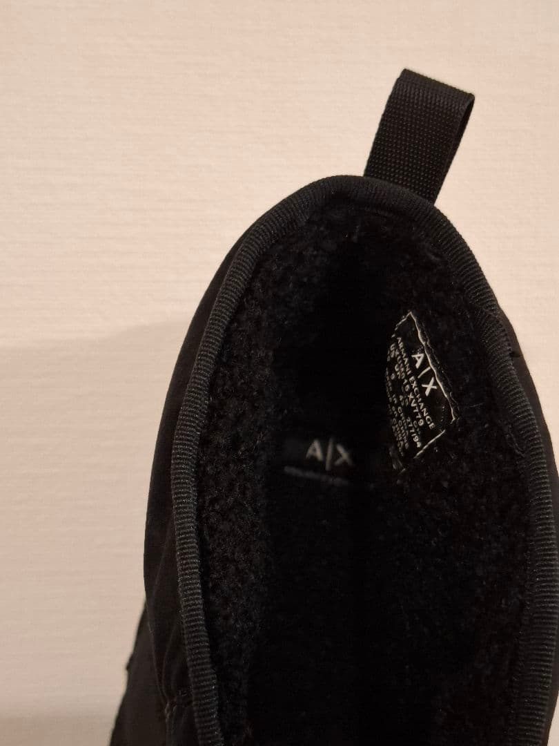 ●新品タグ付● アルマーニ ARMANI キルティングボアブーツ 28cm