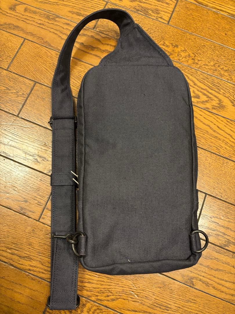 【美品】ポーター スモーキー ワンショルダーバッグ ボディバッグ ブラック