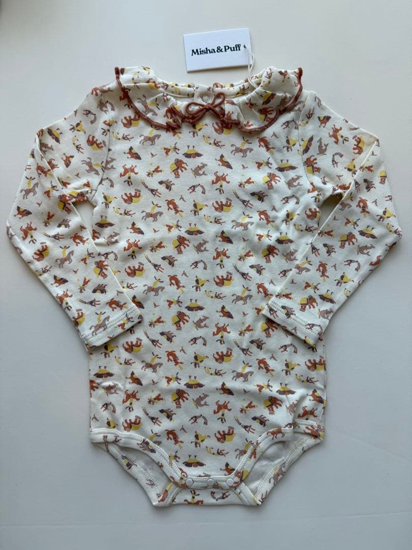 ロンパース・カバーオール Misha & Puff Baby Pattie Onesie Sugar