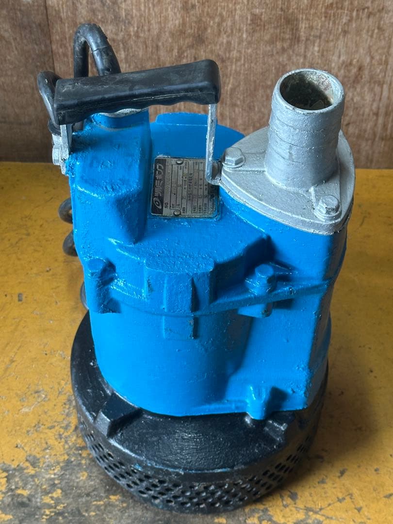 6. ツルミポンプ KTVE22.2 三相 200V 50HZ 口径50mm