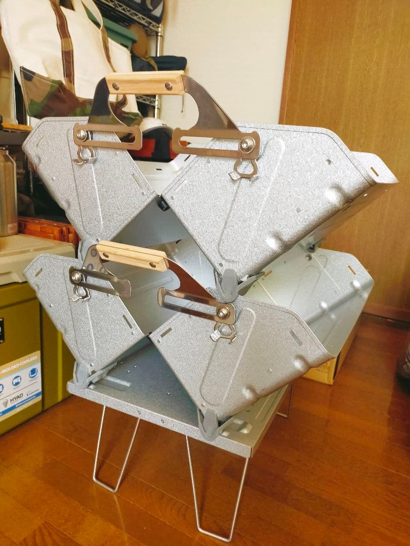 スノーピーク　シェルフコンテナ 25 　 2個セット箱付き