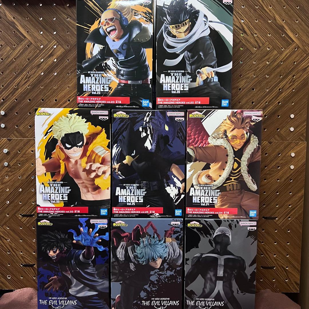 僕のヒーローアカデミア　フィギュア　まとめ売り　ホークス　ファットガム　相澤消太