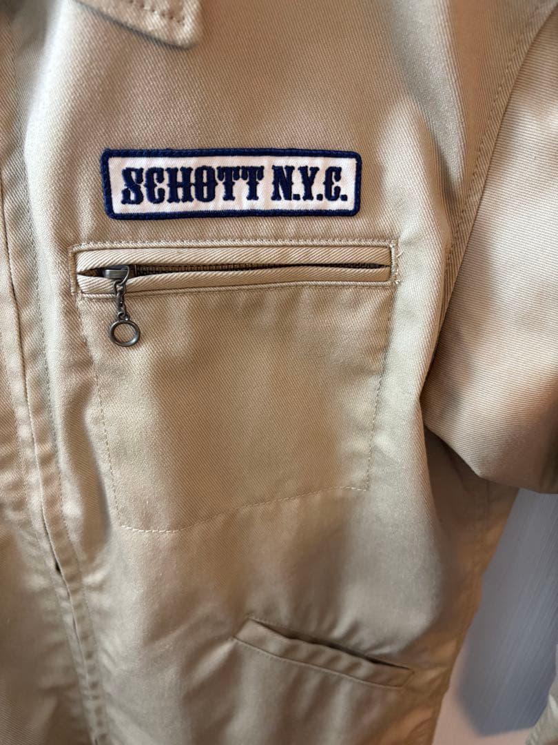 極美品schott N.Y.C ワークジャケット