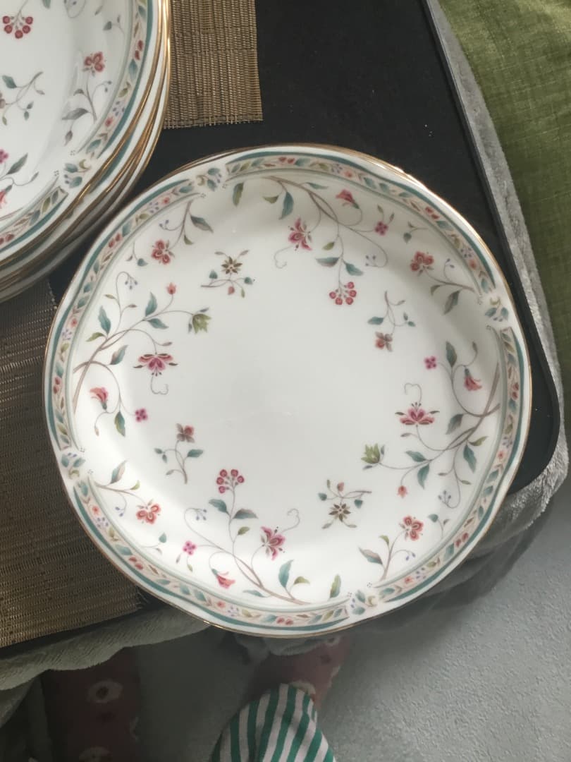 Noritake 花柄皿 日本製