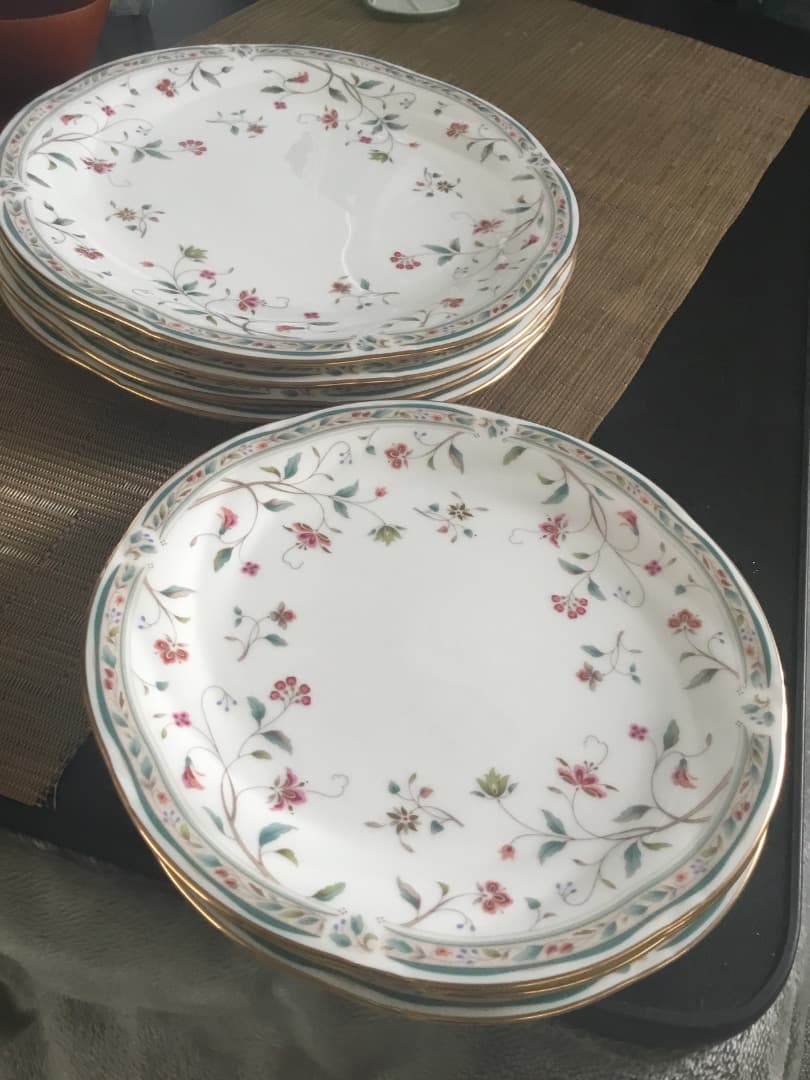 Noritake 花柄皿 日本製