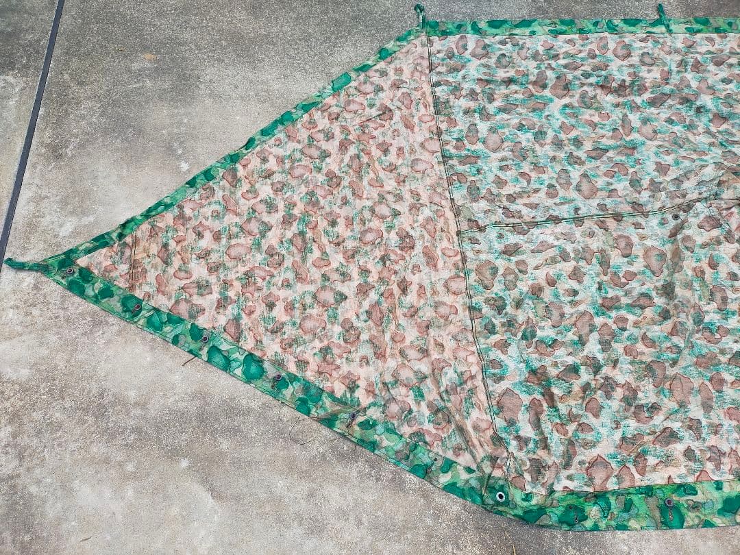 【デッドストック】トルコ軍幕 ２枚セット パップテント ⑤・⑥