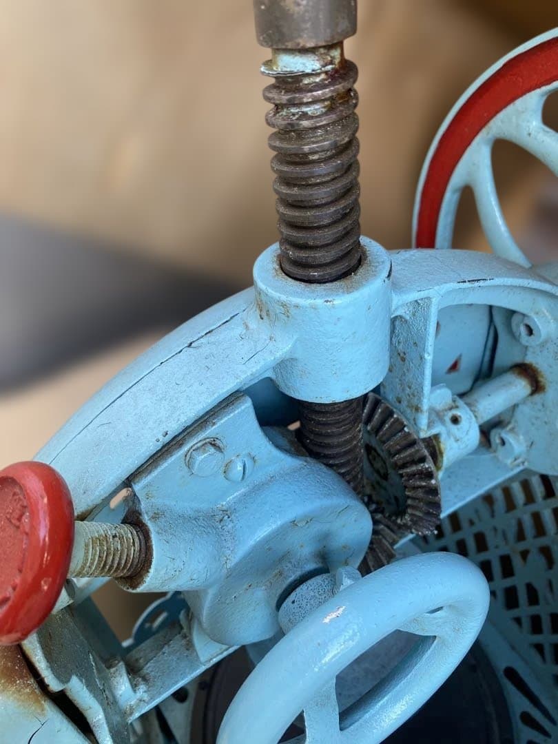 大一 かき氷機 青