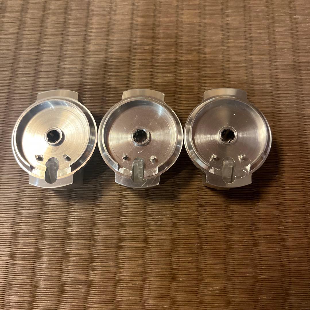 FJクルーザー　ドレイクオフロード　エアコンノブ パッケージ付き　アルミ製