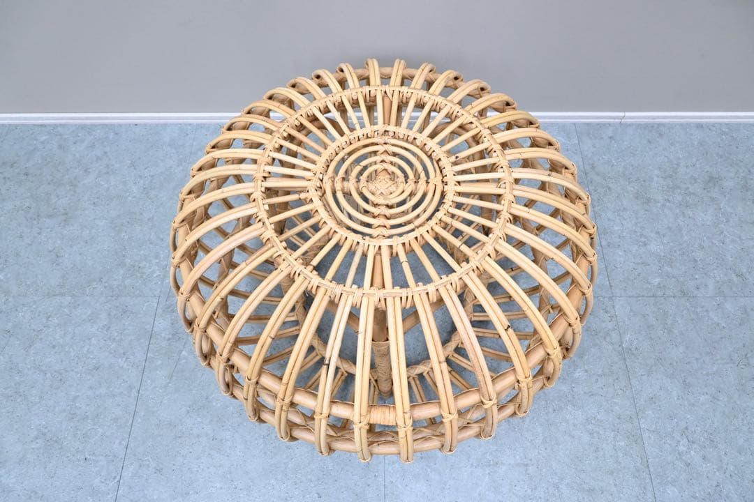 【展示極美品】シカデザイン フランコ・アルビニ オットマン S