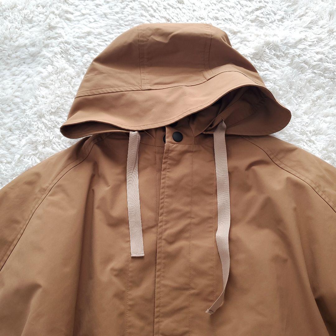 美品 レリル 3way ポンチョ 中綿ライナー付き ジャケット キャメル