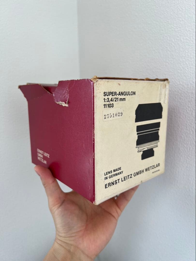 レンズ(単焦点) LEITZ SUPER-ANGULON 21mm f/3.4