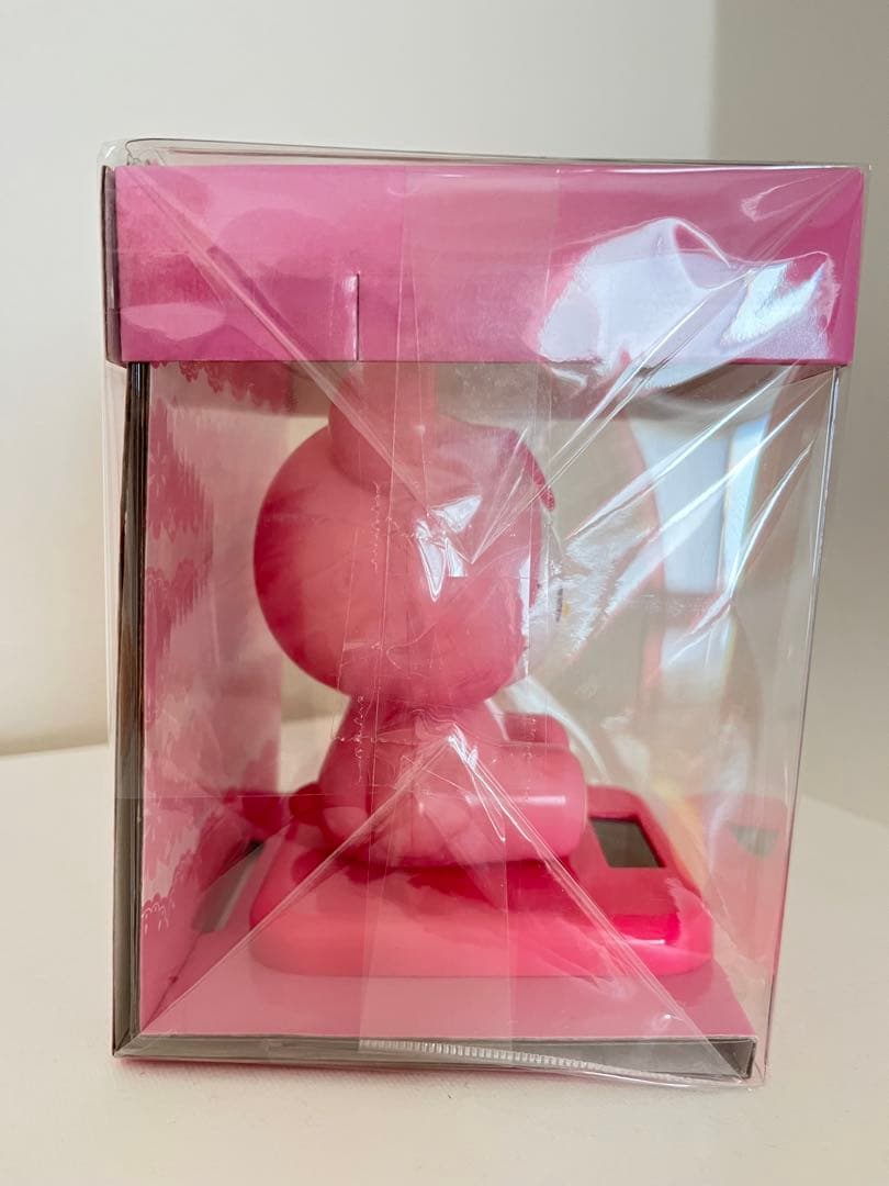 ハローキティ　ゆらゆらソーラー　ピンクベアー