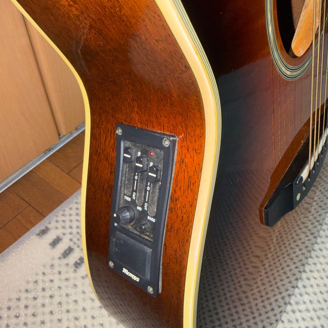 モーリスMR-451BS エレアコギター サンバースト