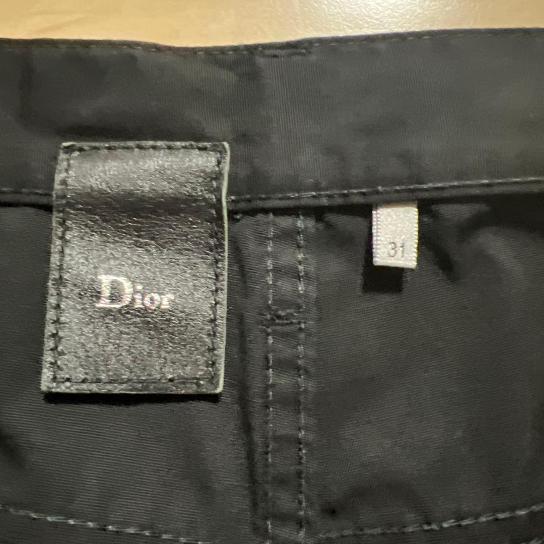 Dior homme 初期物 04ブラックパンツ コットンポリ　エディスリマン