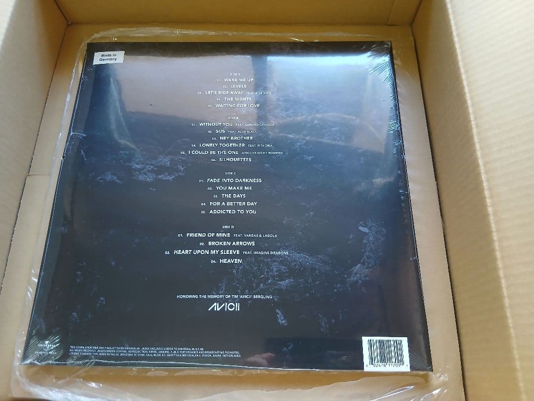 avicii「FOREVER（Revised）」新品未開封（2LPレコード）