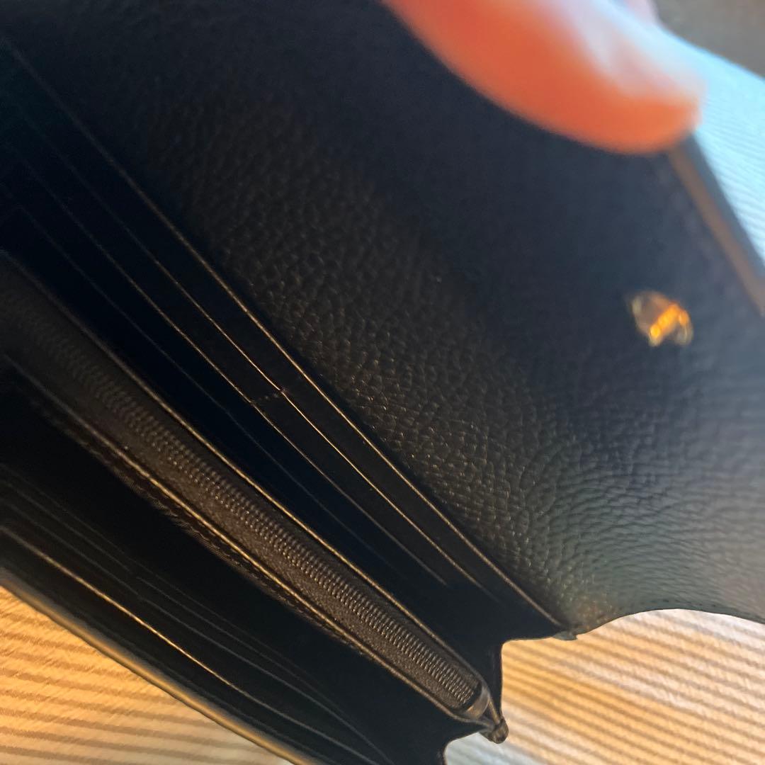 グッチ ダブルG バイカラーコンチネンタルウォレット