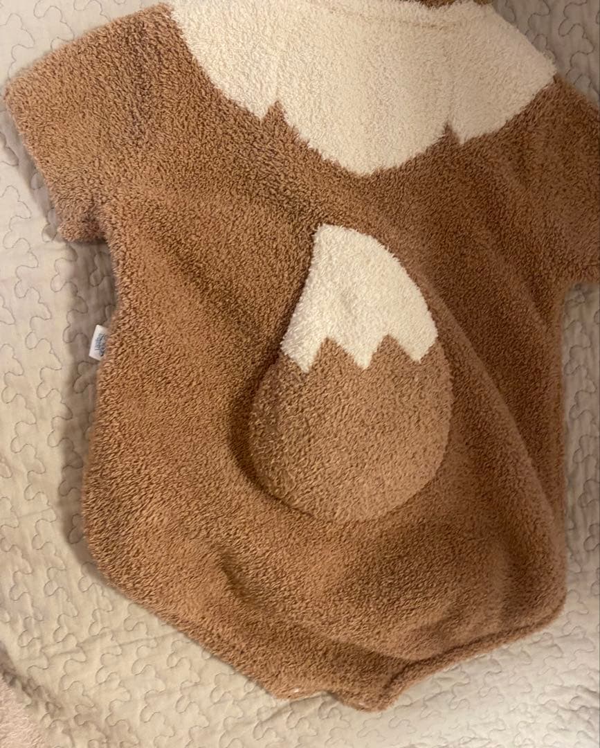 gelato pique【ポケモンスリープ】ベビモコ イーブイ ロンパース80