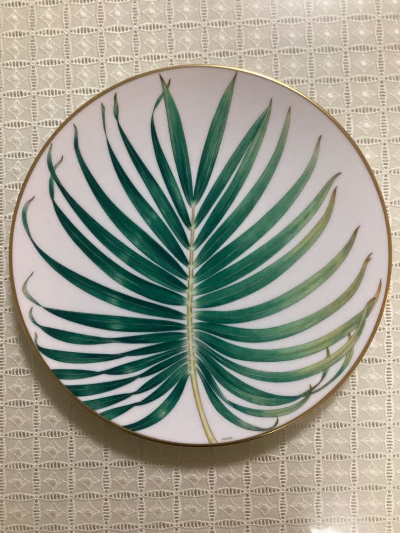 【希少】HERMES パシフォリア　ディナープレート　2枚組セット