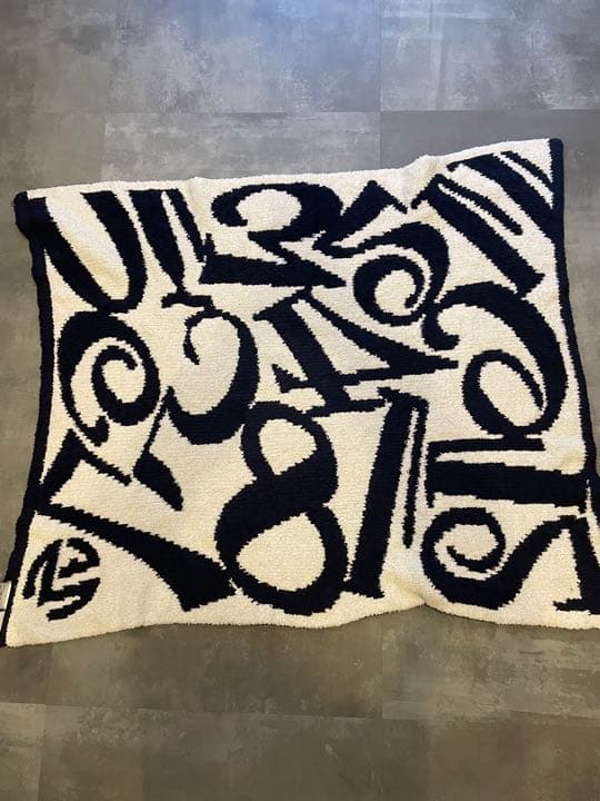 フランクミュラー　ハーフブランケット　kashwereネイビー