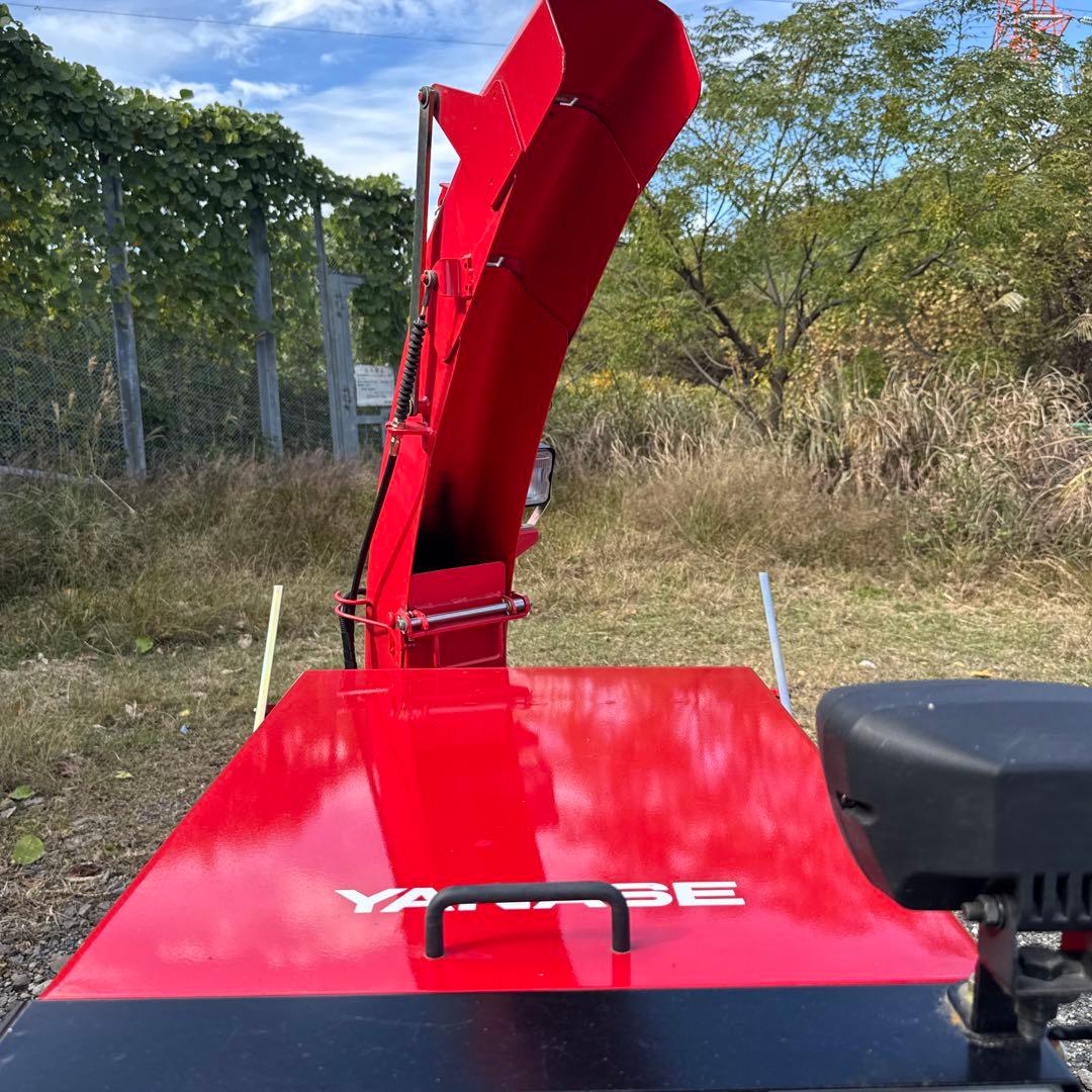 ヤナセYANASE除雪機 10-20G 赤黒 キャタピラ式、中古良品、下取り可