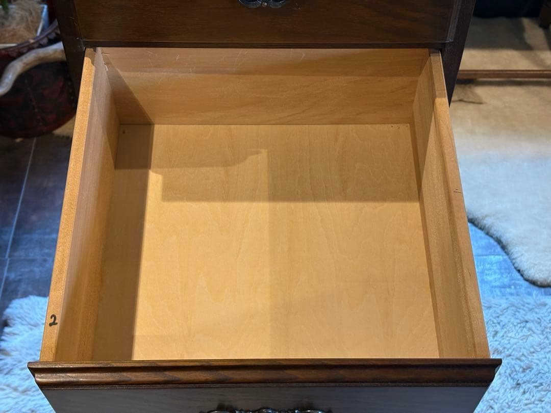 越後民芸家具　7段チェスト　アンティーク　ヴィンテージ　無垢材　nG