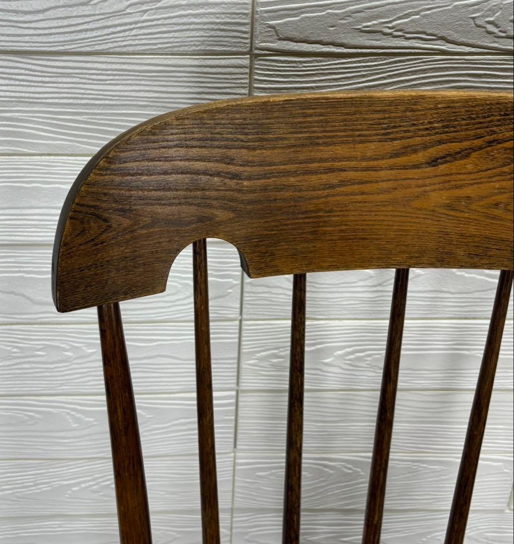 【飛騨産業 キツツキ ロッキングチェア 昭和レトロ 椅子 札幌市】