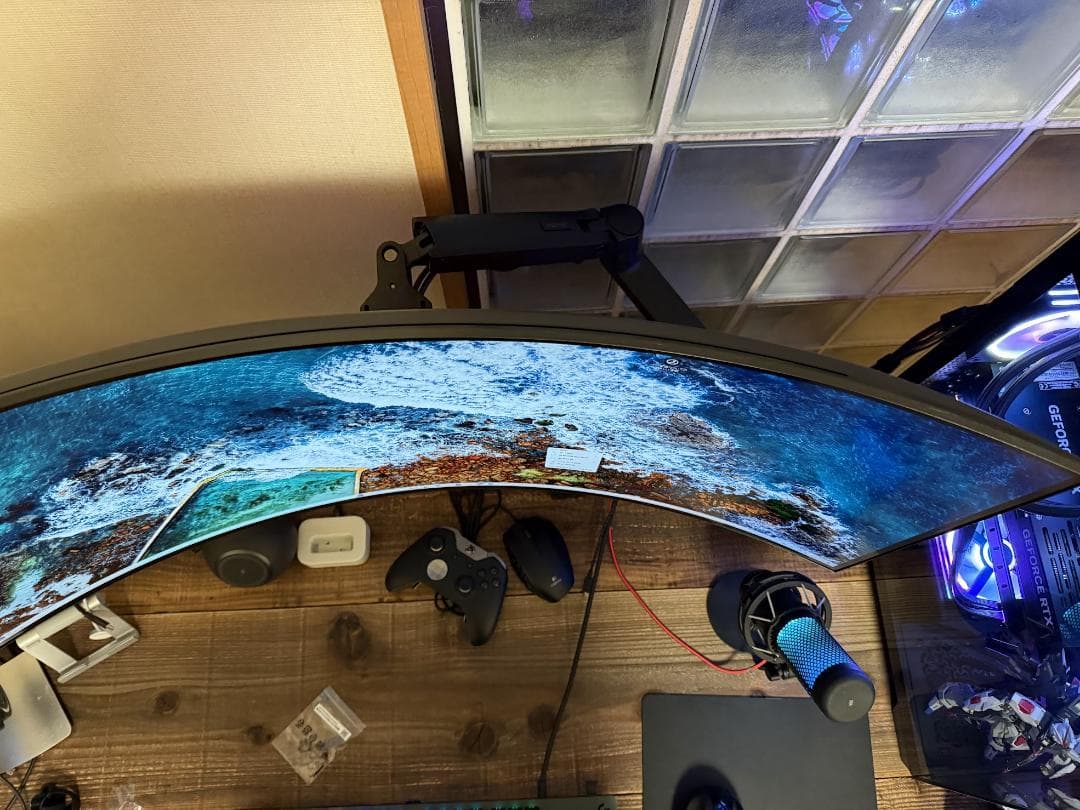 LG ゲーミングモニター UltraGear 39GS95QE-B 有機EL