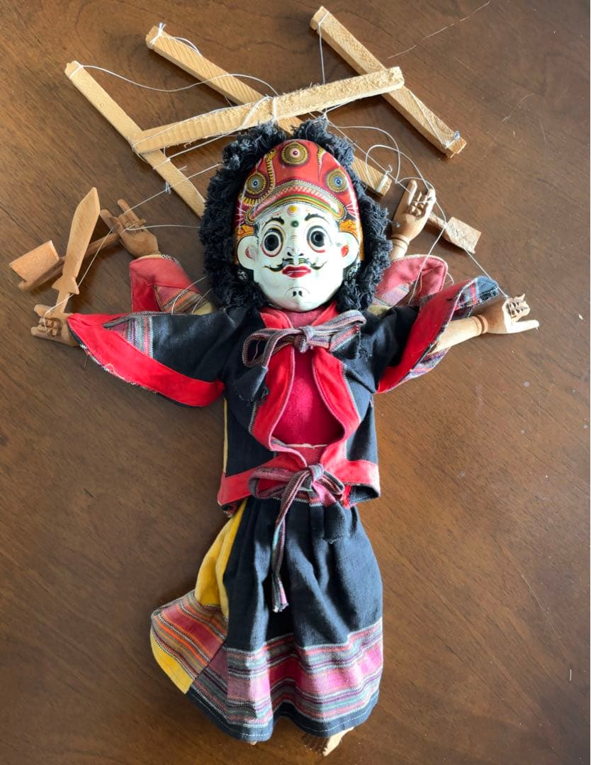 【希少品】ネパール製 操り人形